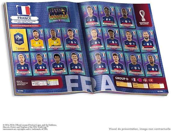 Panini FIFA World Cup 2022 Sticker Collection Starter Pack