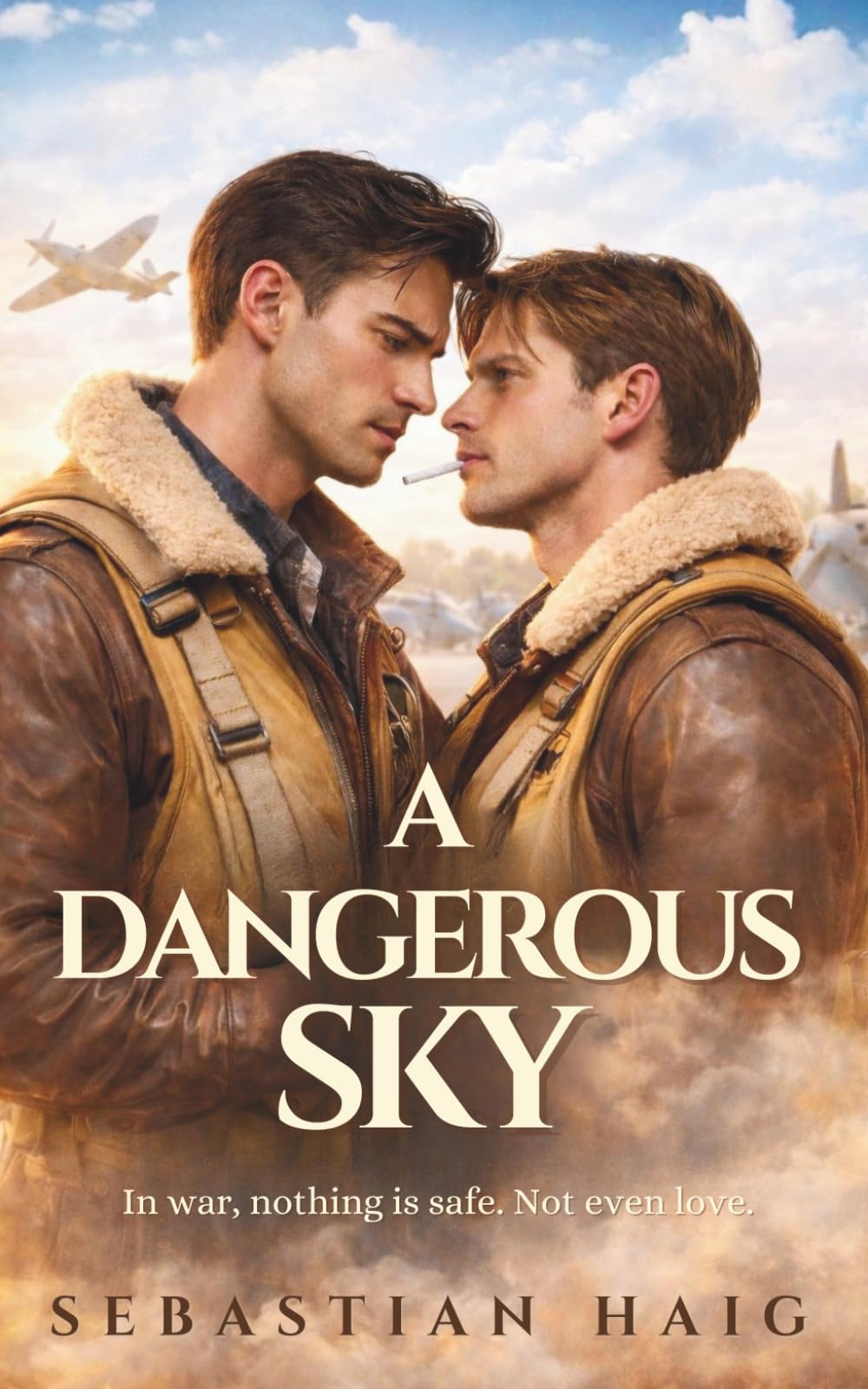 A Dangerous Sky: A WWII RAF M/M Romance (A War of Secrets)