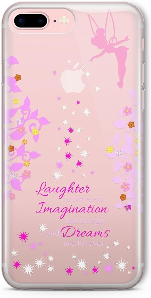 Amazon Com Smartgiftshop Cartoon Movie Character Fairy Quote Clear Tpu Cover Case For Iphone Samsung Iphone 6 Plus 5 5 Cell Phones Accessories