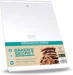 Baker's Secret 2pcs Pure Aluminum Insulated Cookie Sheet Commercial Grade, Baking Tray for Oven 100% Recycled Cookie Sheet Extra Thick - The Natural Collection