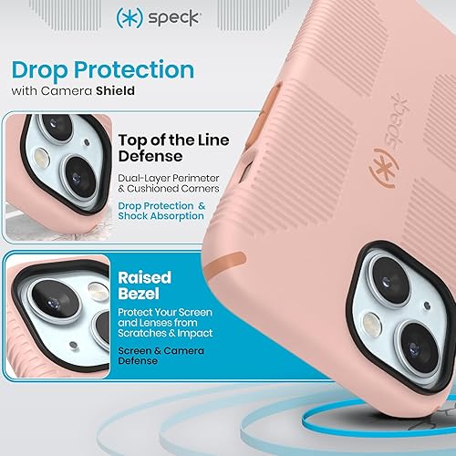 Miniatura 2 de Speck Funda para iPhone 15 Plus, diseñada para MagSafe, agarre de protección contra caídas, iPhone 15 Plus y iPhone 14 Plus, resistente a los