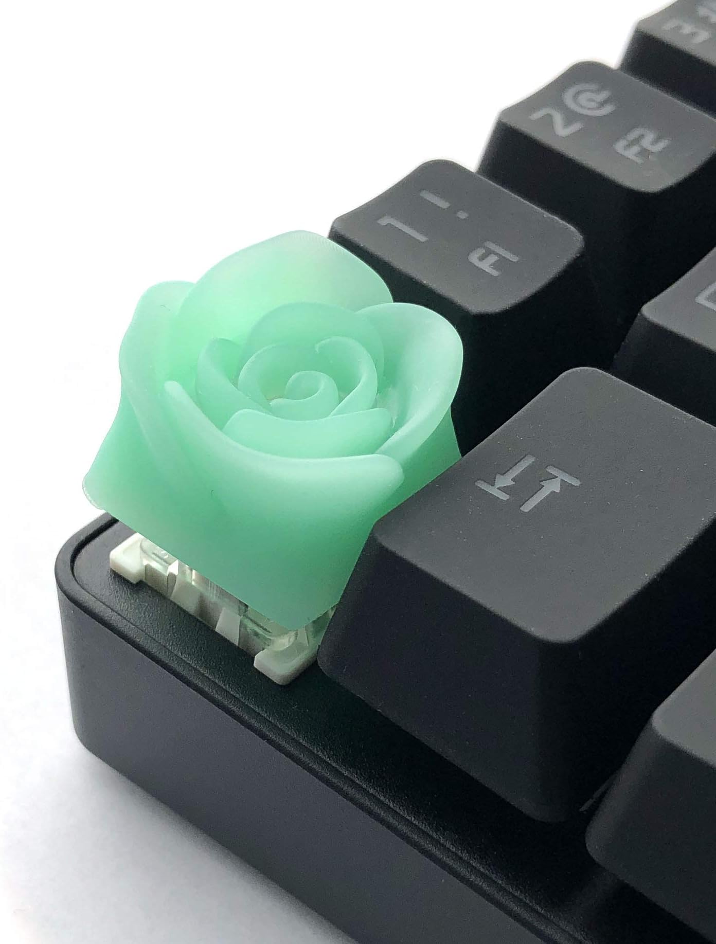 Amazon.com: Capsmiths Rose Artisan Keycap for MX Mechanical Gaming ...