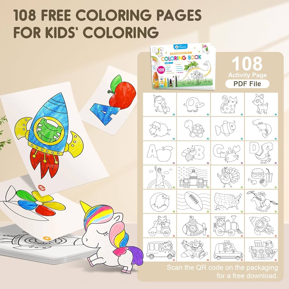 Amazon.com: Jar Melo Jumbo Crayons for Toddlers, 36 Colors