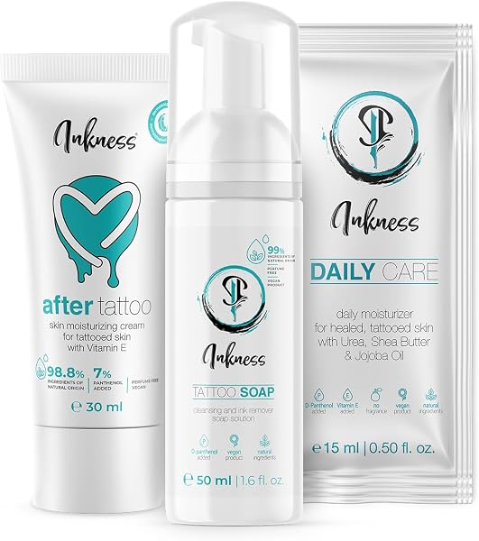 Inkness Tattoo Aftercare Set Basic 99% Natuurlijke Ingrediënten