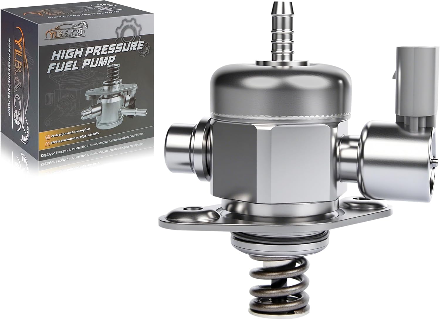 High Pressure Fuel Pump Compatible with VW Volkswagen Passat Jetta Beetle Golf Alltrack Golf SportWagen 2014-2018, Fit for Audi A4 Allroad Quattro A5 Quattro A6 Quattro Q5 PHEV Q7 L4 2.0L