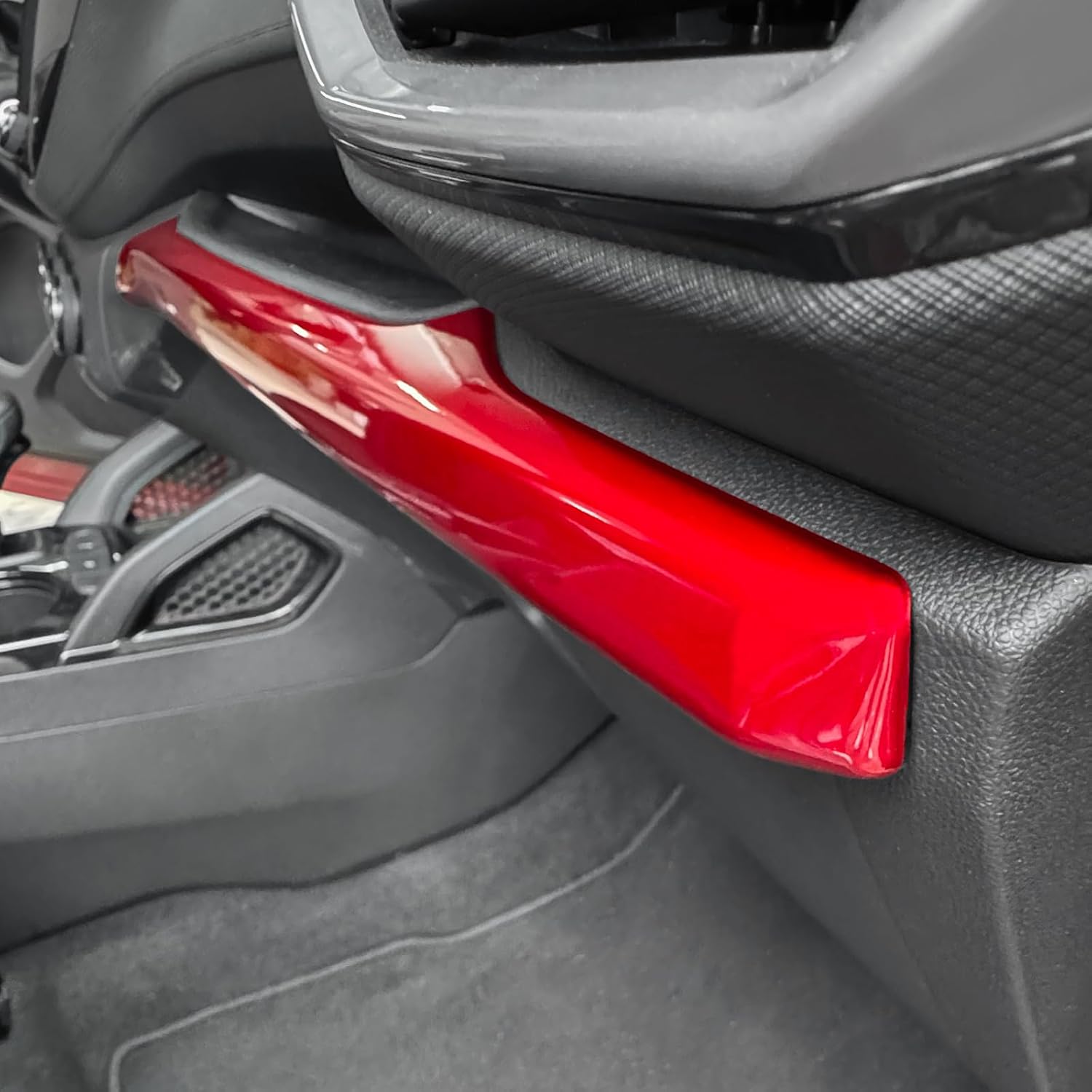YOUTOOCAR Glove Box Dashboard Trim Cover Compatible with Chevy Trailblazer 2020-2023 Accessories (Red)