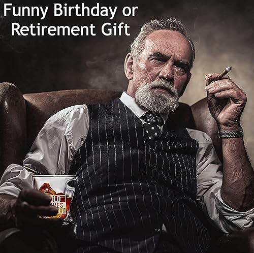 Miniatura 6 de Old Lives Matter - Vaso de whisky – Paquete de 2 – Vidrio escocés de 11 onzas – Divertido regalo de cumpleaños o jubilación para personas mayores –