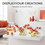 3-in-1 STEM Building Blocks Set, Robot Construction Toy for Kids, 72 PCS | 3 models to build & rebuild, screen-free brain booster, smooth ABS blocks, display with pride, fun learning gift for ages 3+
