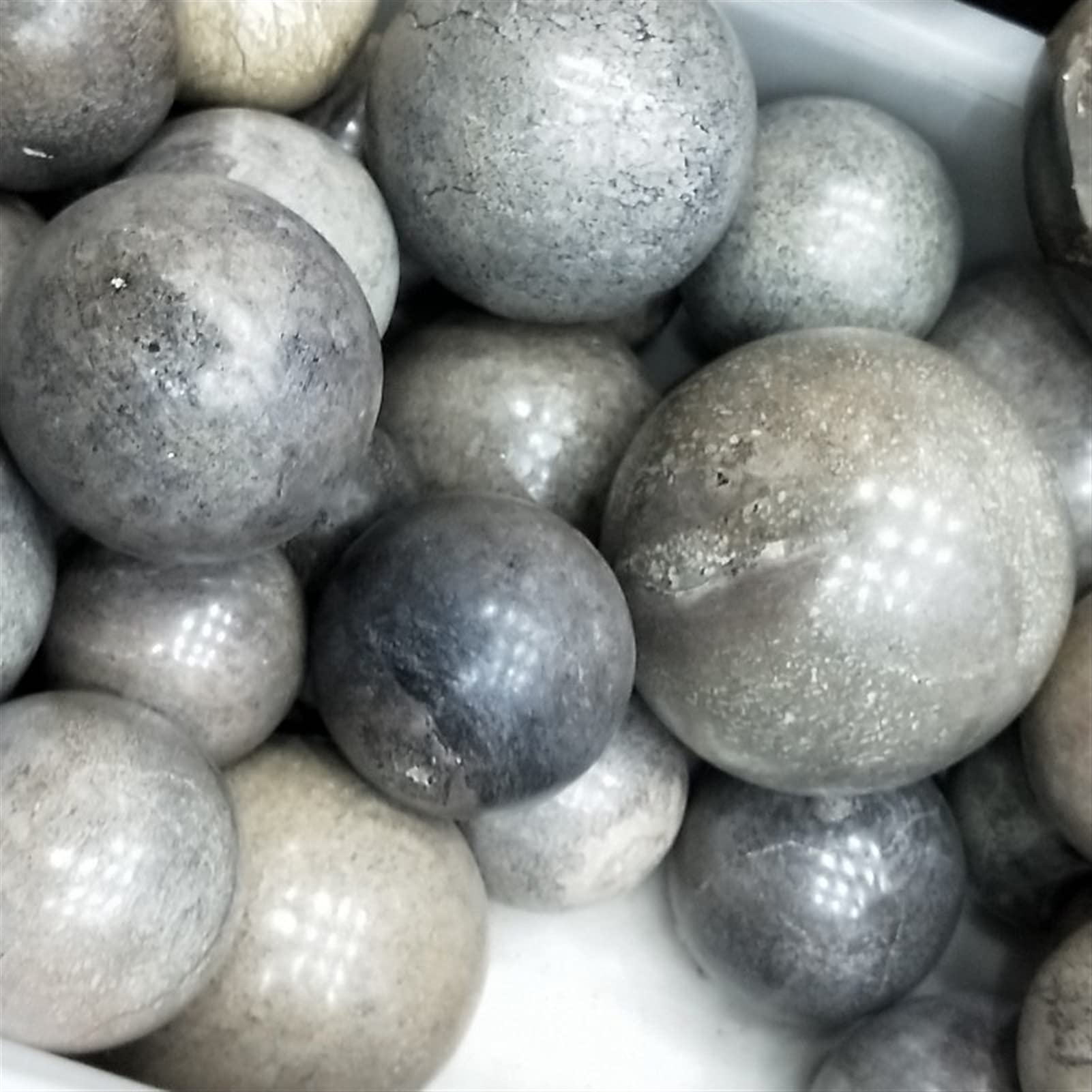 Amazon｜クォーツク 45-70mm天然化石球石ボールボールクォーツ