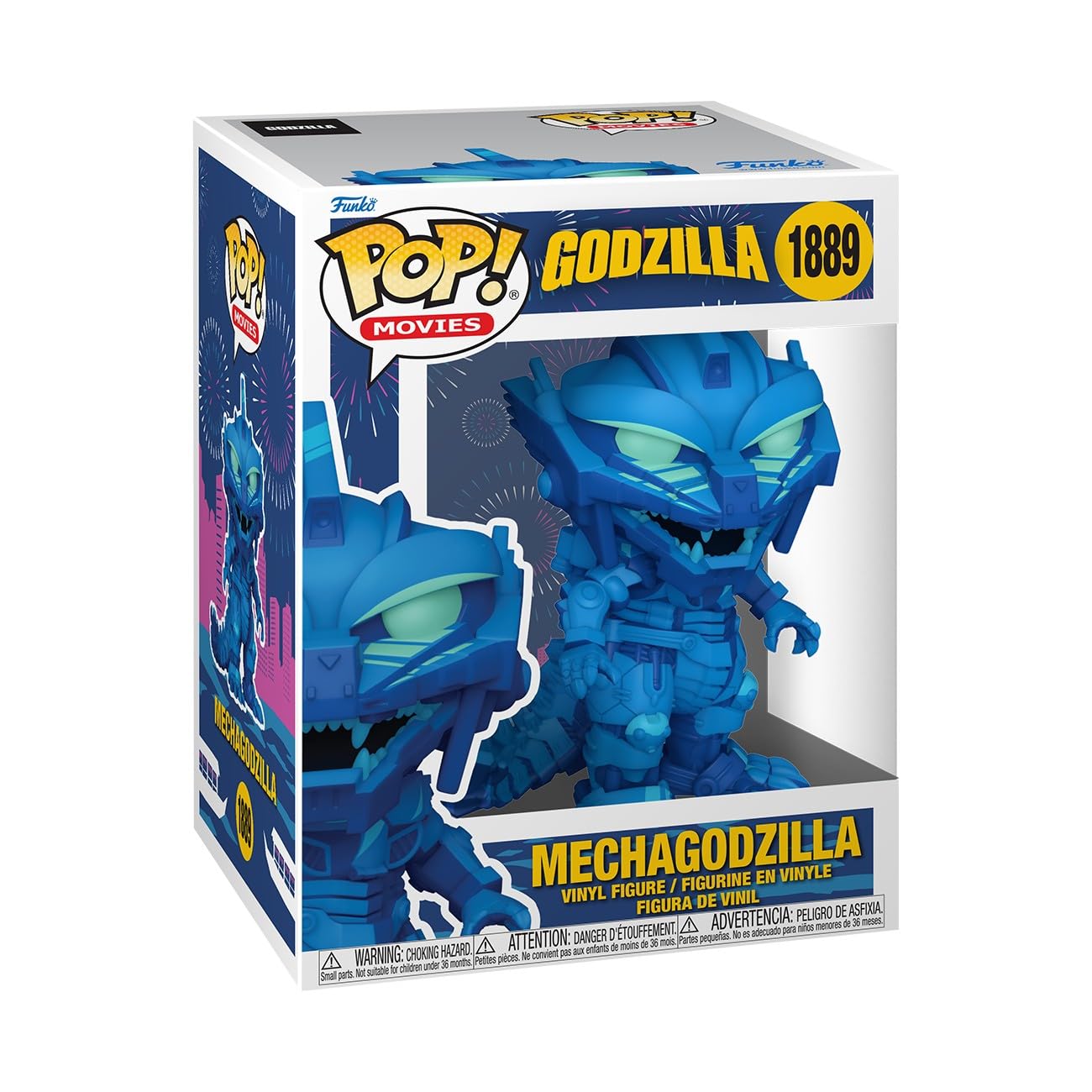 Amazon.com: Funko Pop! Premium: Mechagodzilla - Retro Futurism