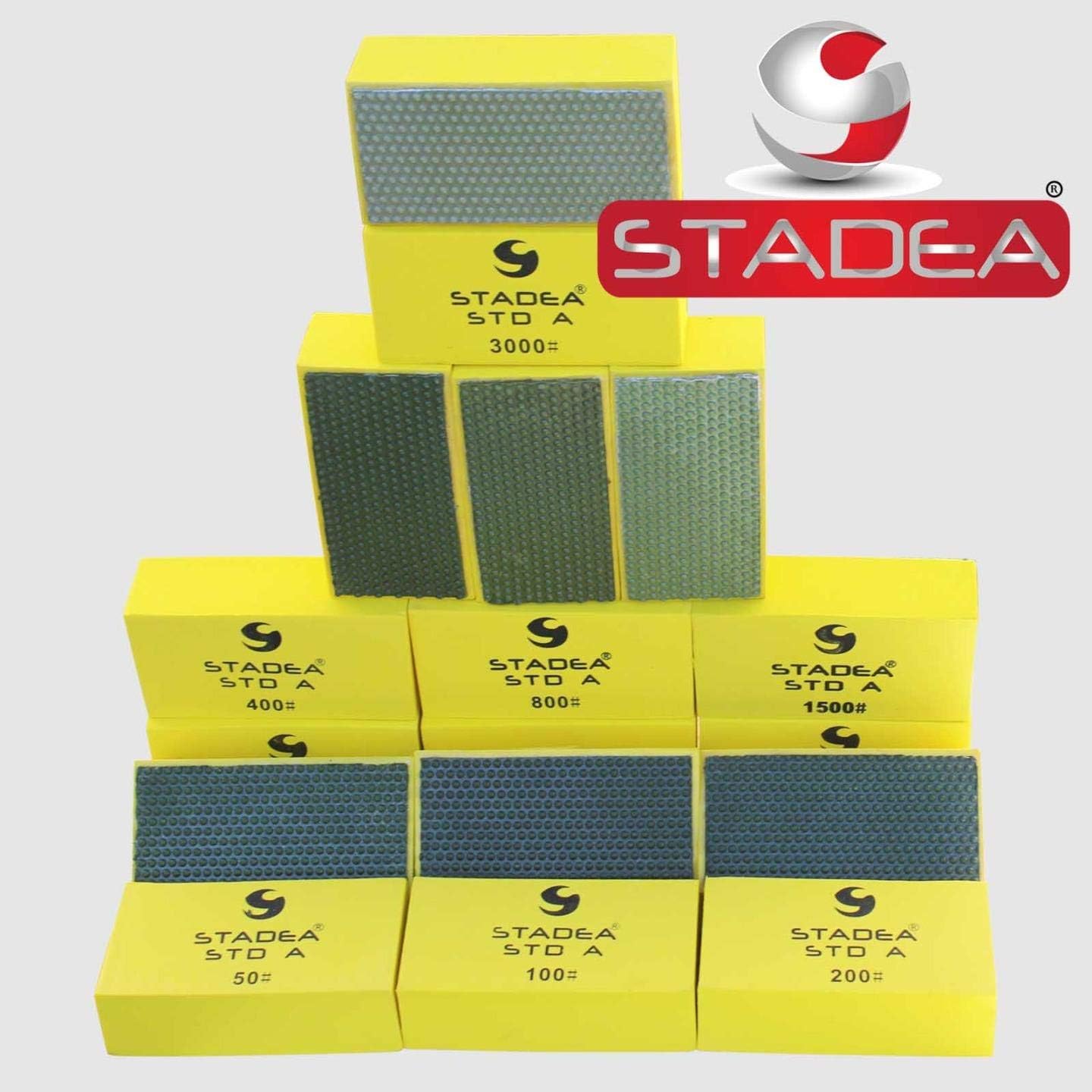 Stadea Diamond Hand Polishing Pad Grit 1500 for Concrete Glass Stone GraniteÂ, Pos8 Grit 1500 - Image 4