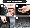 Para Kia Rio 4 K2 2017 2018 2019 2020, red de baúl de malla para equipaje, accesorios elásticos 7