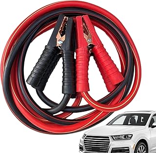 Cabos de salto - Cabos de salto para bateria de carro - Kit de cabos Jump Starter para SUV, picape, caminhões, cabos de salto para mortos ou fracos Fovolat