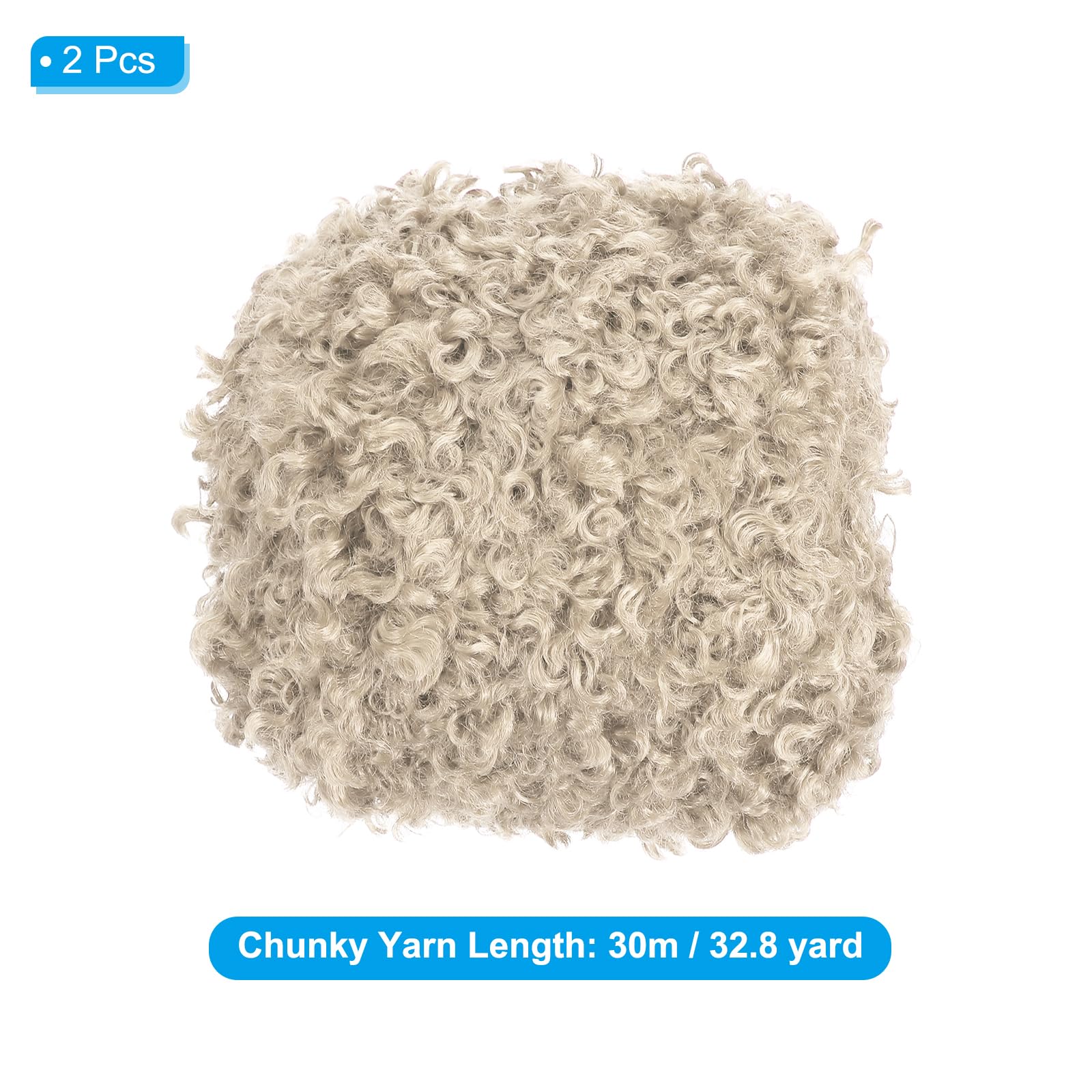 PATIKIL 33yds Fluffy Yarn - Image 2