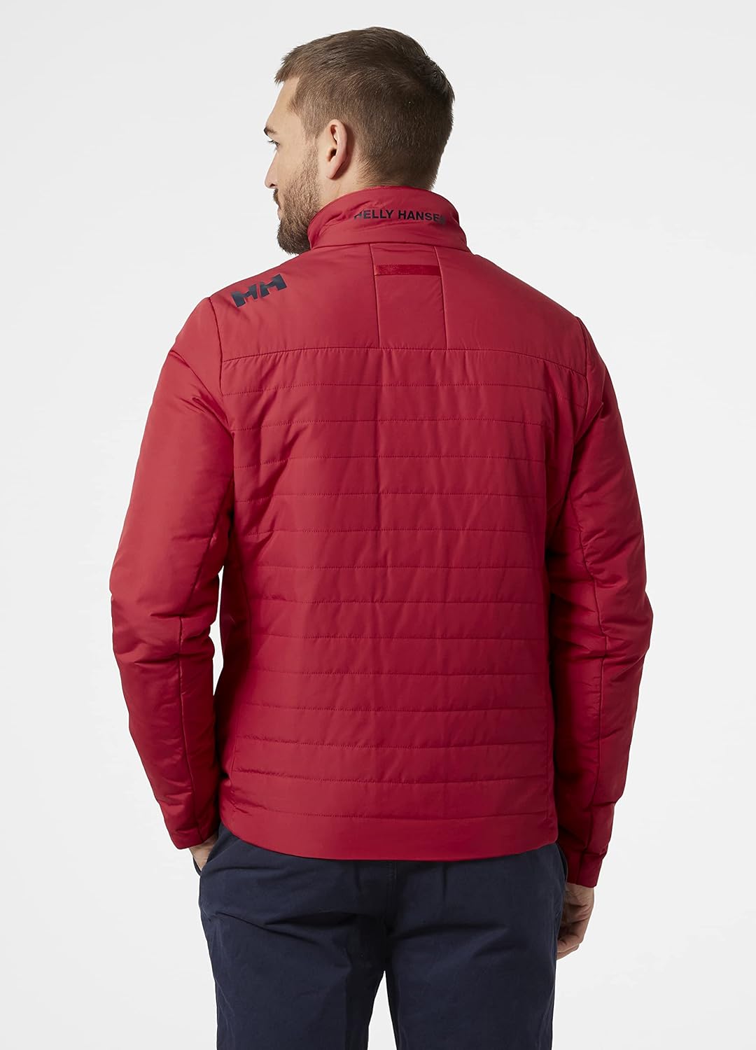 Helly-Hansen Crew Insulator Jacket 2.0 Men Lightweight Warm Sailing Jacket, Water Resistant Windproof Primaloft Insulation - Image 4