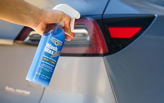 Cera para autos spray Wash Wax ALL 32 fl oz protección UV miniatura 7
