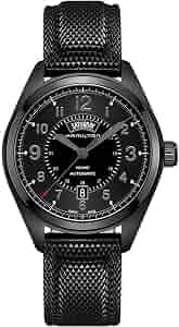 hamilton day date black