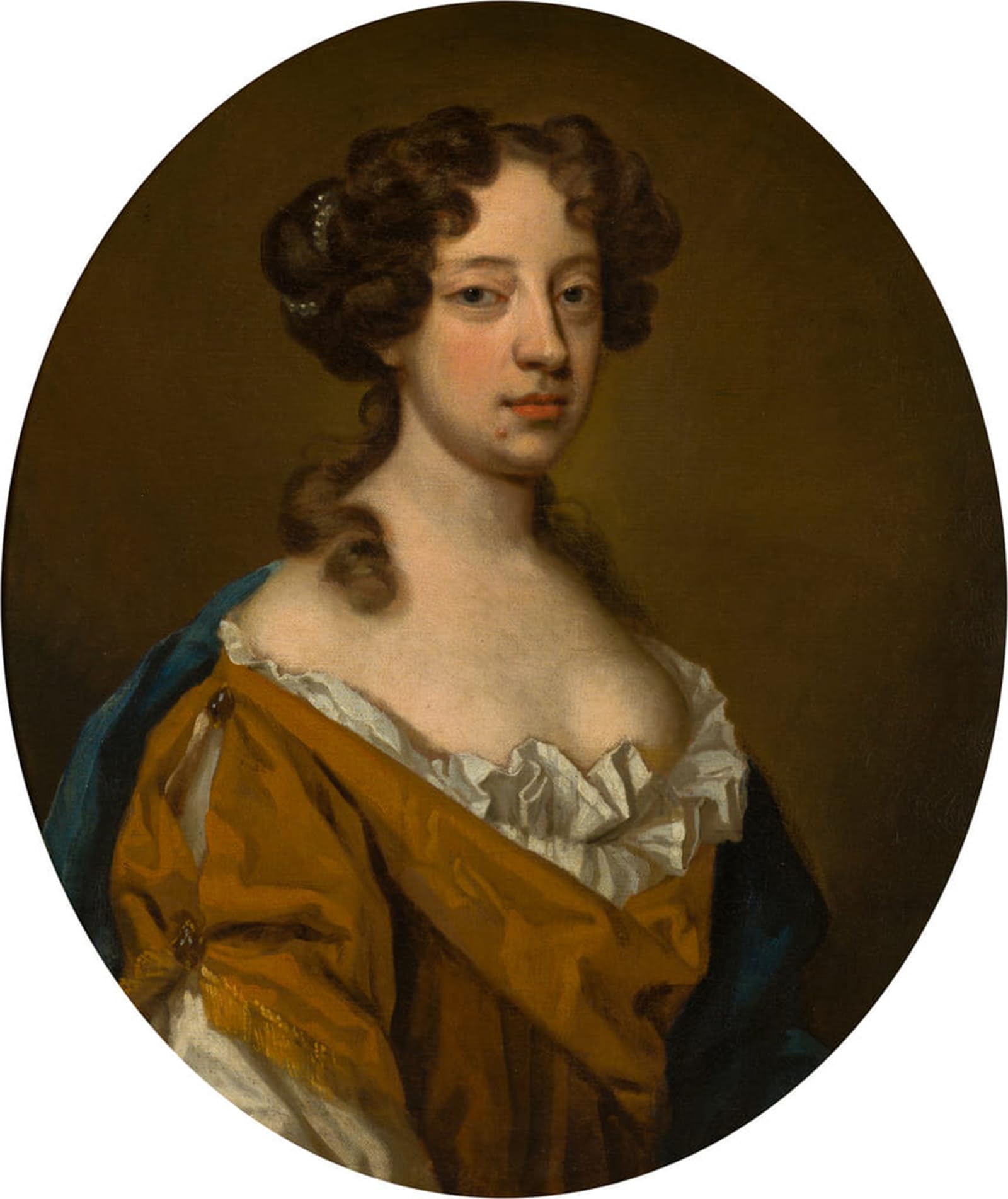 ARTXLXXBN Famous Painting Canvas Artwork Graffiti Print Portrait of Lady Robert Russell by Godfrey Kneller Portrait Canvas Image for Home Decor 60x90cm
