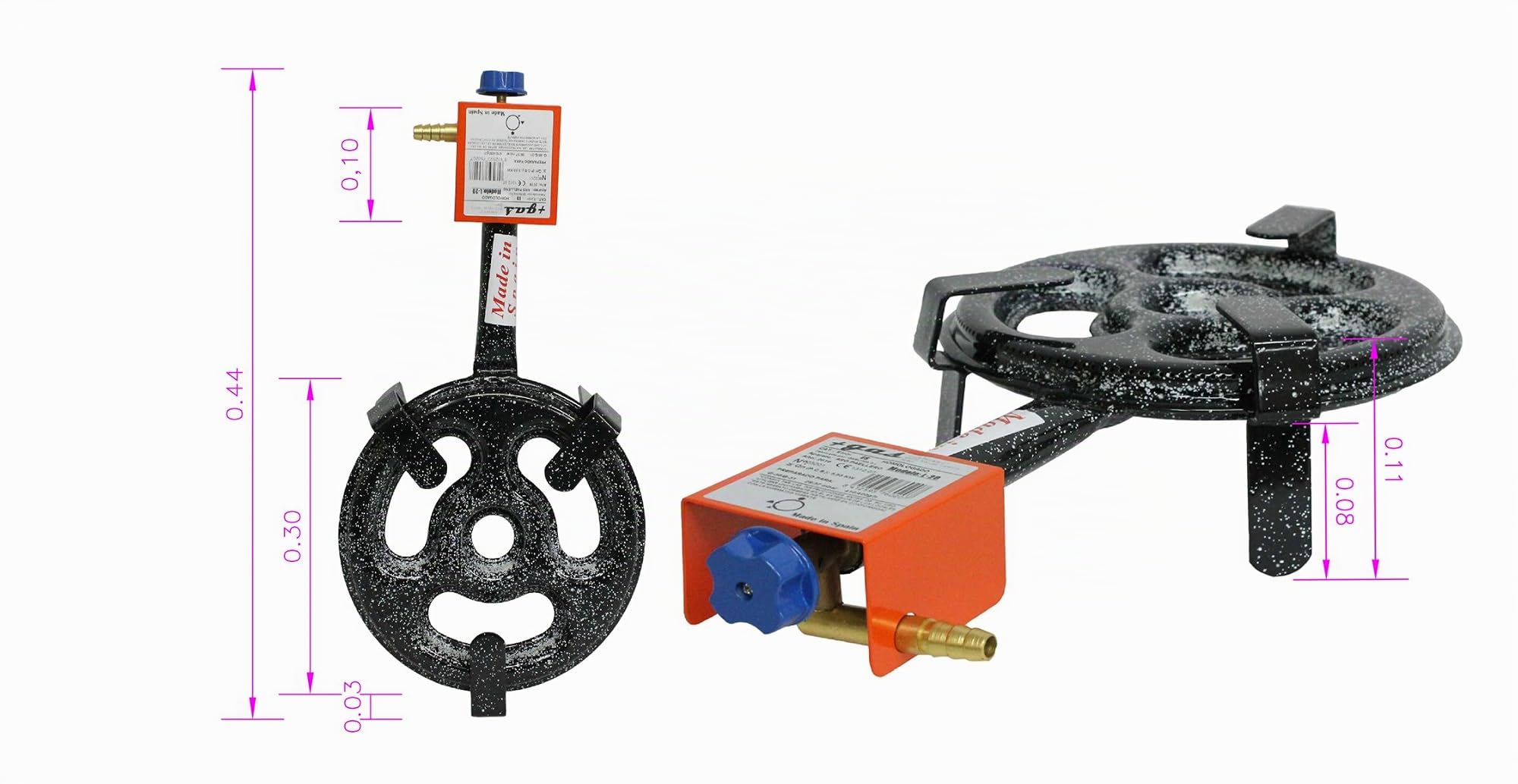 Garcima 76030 – Paellero Plan 30 cm.