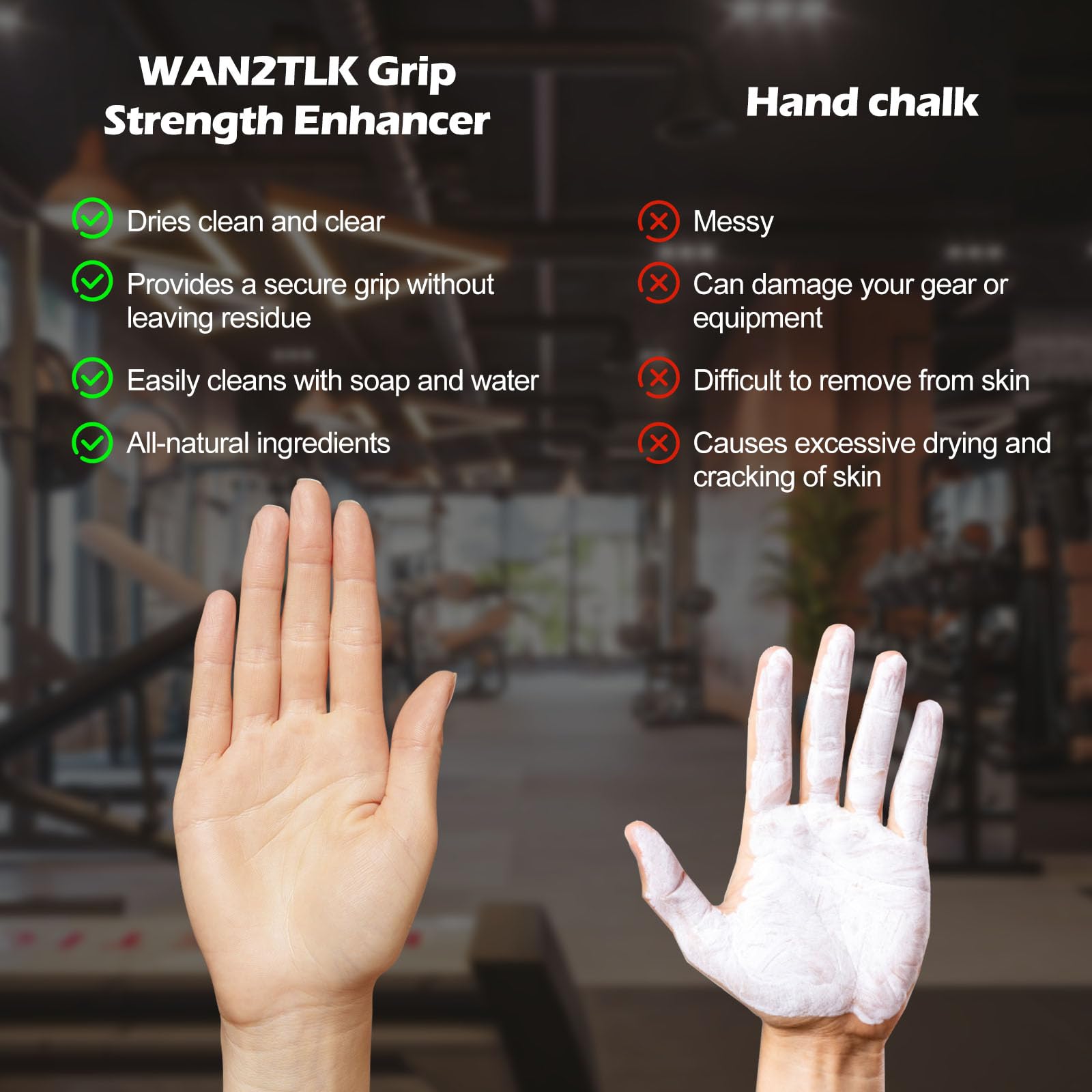 Sport Hand Grip Spray 100ml - Aumenta Le Prestazioni, migliora Il Controllo e massimizza la Presa - per Atleti: Tennis, Basket, Baseball, Sollevamento Pesi, Pole Dance, Golf, ECC