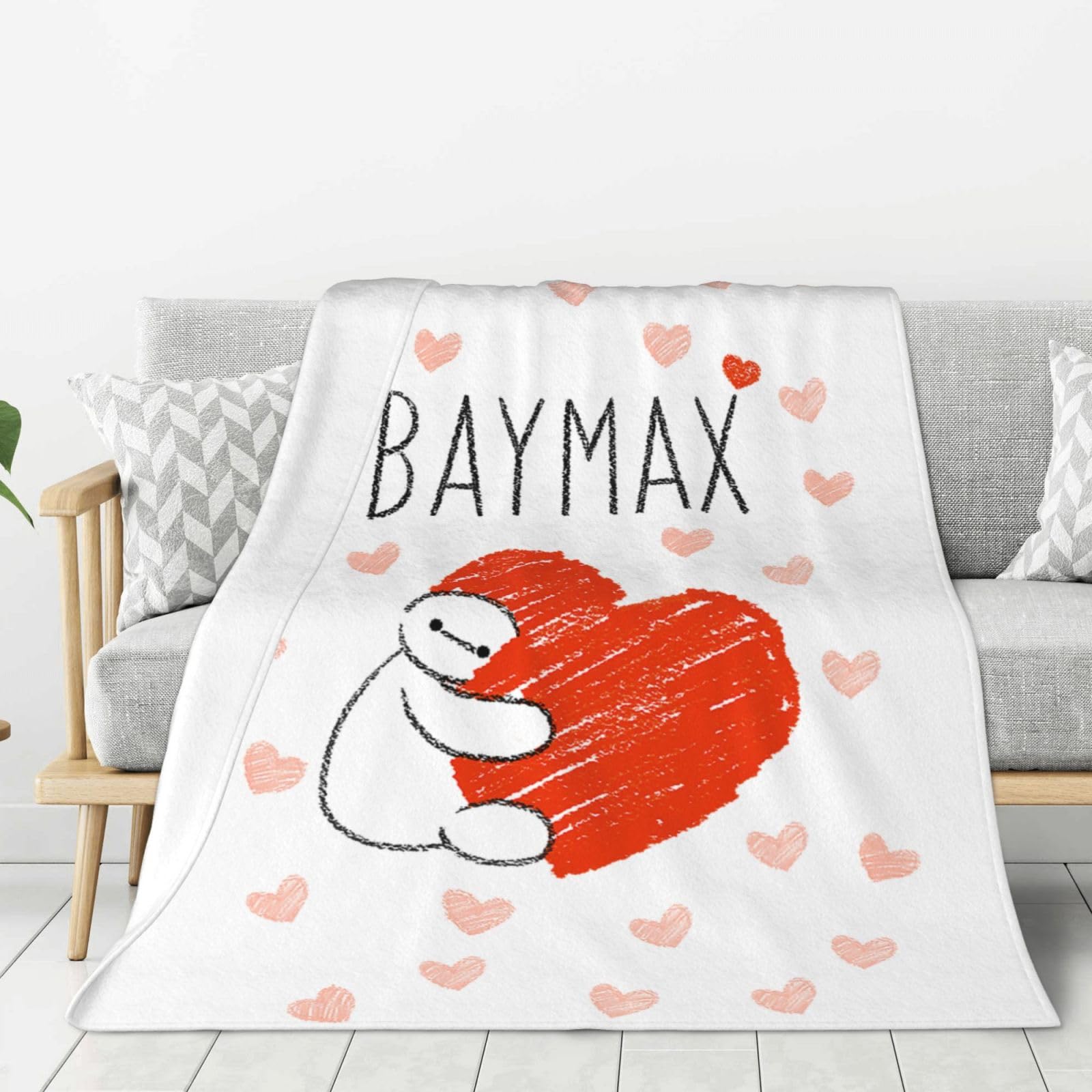 Amazon｜ベイマックス 毛布 ブランケット 布団 掛け毛布 膝掛け 夏用