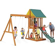 KidKraft Appleton Wooden Swing Set, (Amazon Exclusive)