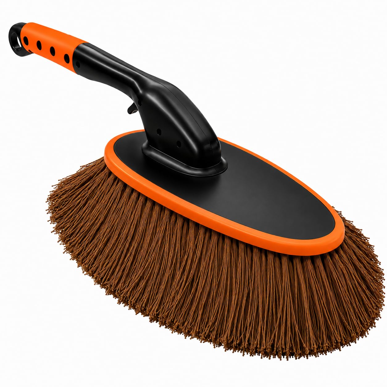 Car Duster Brush for Exterior Cleaning | Paraffin Wax-Treated Cotton Soft Dust Mop with Rotating Handle | Scratch-Free Car Dust Cleaner for Cars Trucks & Motorcycles - 4X Better Cleaning-image-43