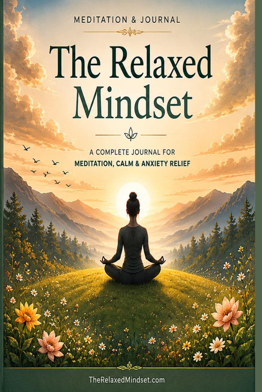 The Relaxed Mindset Journal: Your complete meditation, calm & anxiety relief companion