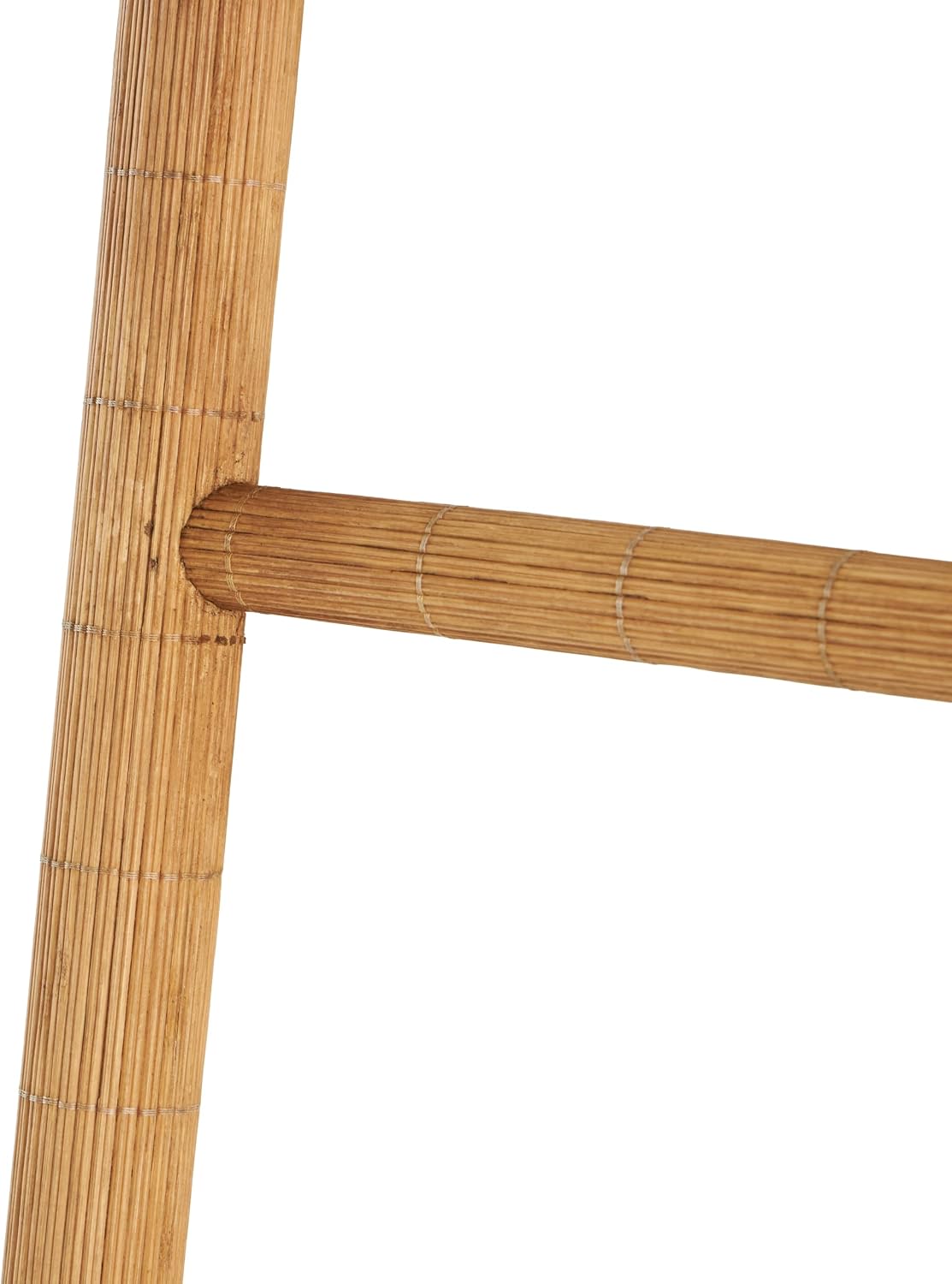 Deco 79 Wood Handmade 5 Rung Ladder, 17" x 2" x 71", Brown