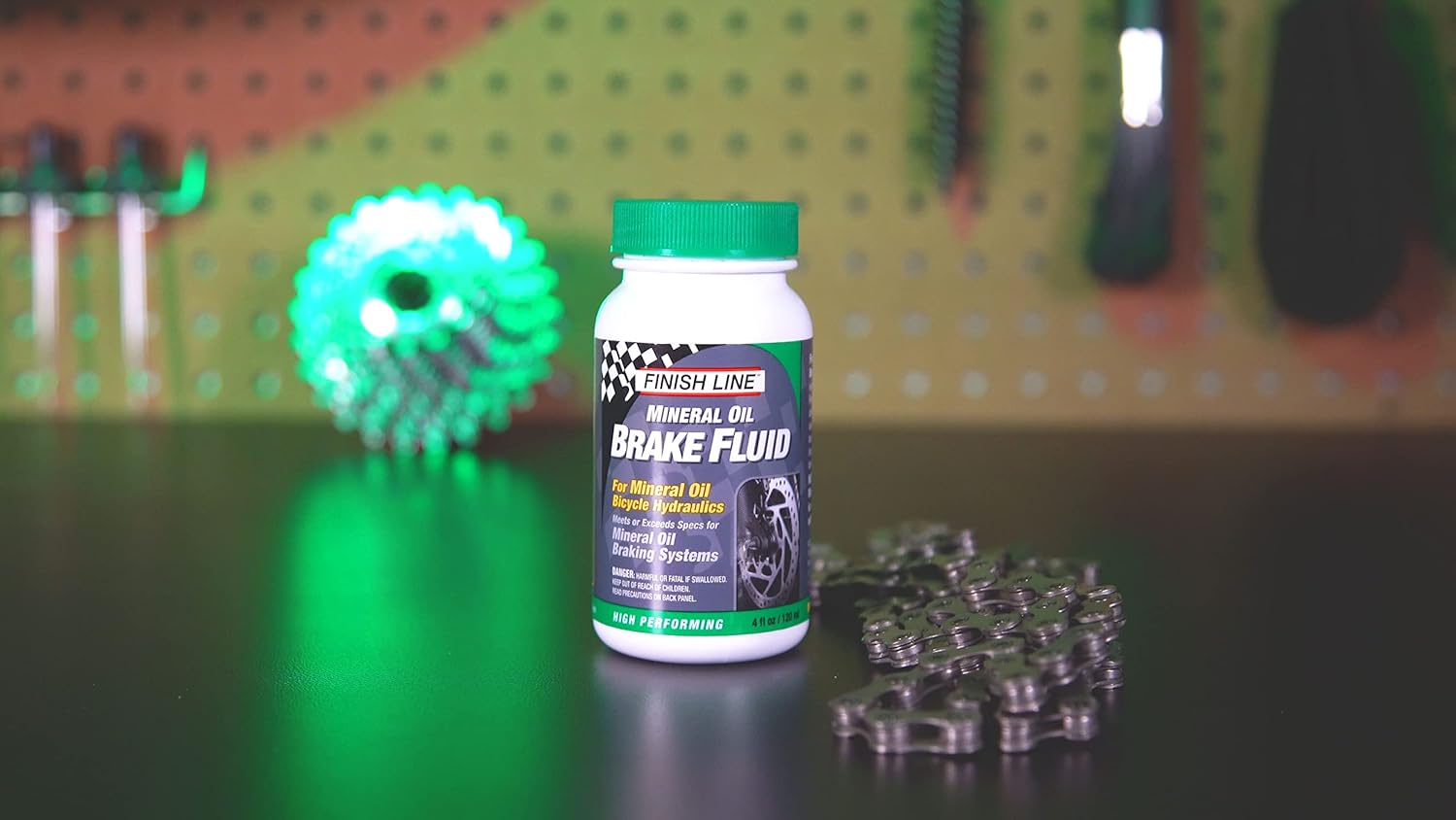 Finish Line High Performance Mineral Oil Brake Fluid, 4 oz : Automotive