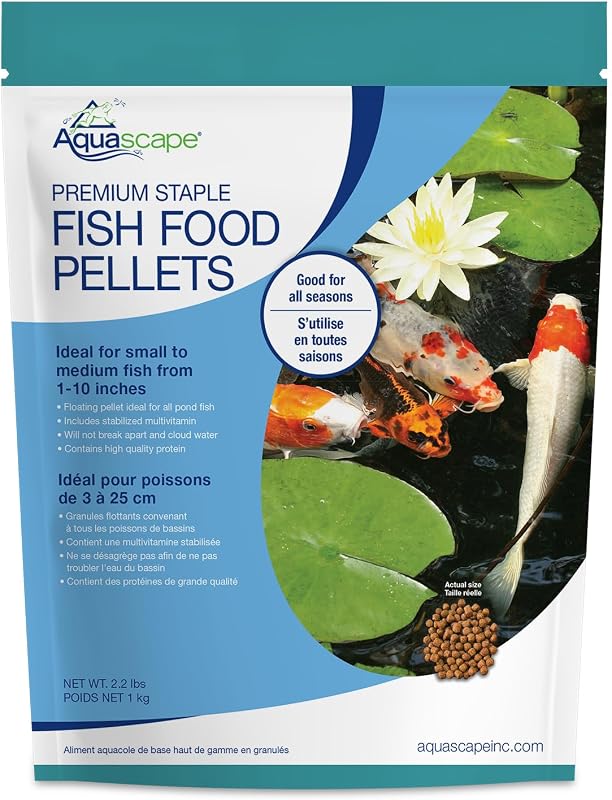 Ração para Peixes de Lago em Pellets Médios Aquascape para Uso Diário, 1,04 kg | 98868