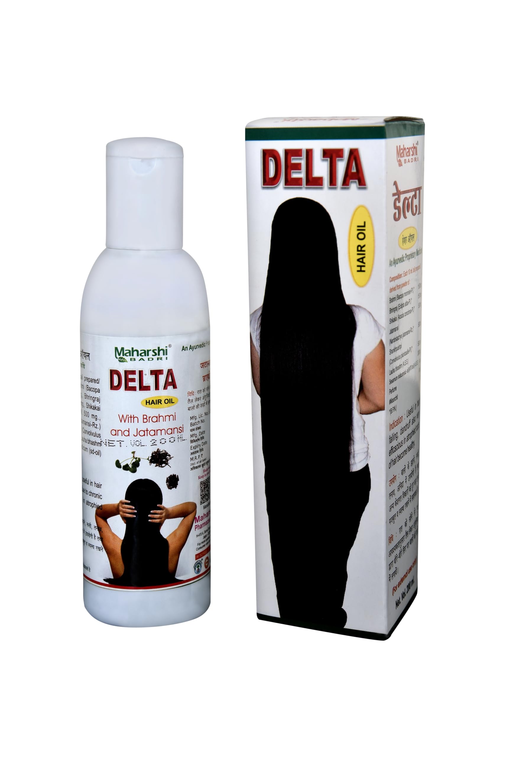 Delta Hair Oil for Strong, Smooth & Nourished Hair | Advanced Herbal Hair Growth & Anti-Hair Fall Formula | Controls Dandruff & Dryness | Suitable for Men & Women (100 ML)-image-21