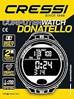 Vista 6 de Cressi Scuba Diving Computer for Beginners - 4-Dive Modes: Air • Nitrox • Gauge • Free - Long Battery Life - Strong Backlit Display - Donatello