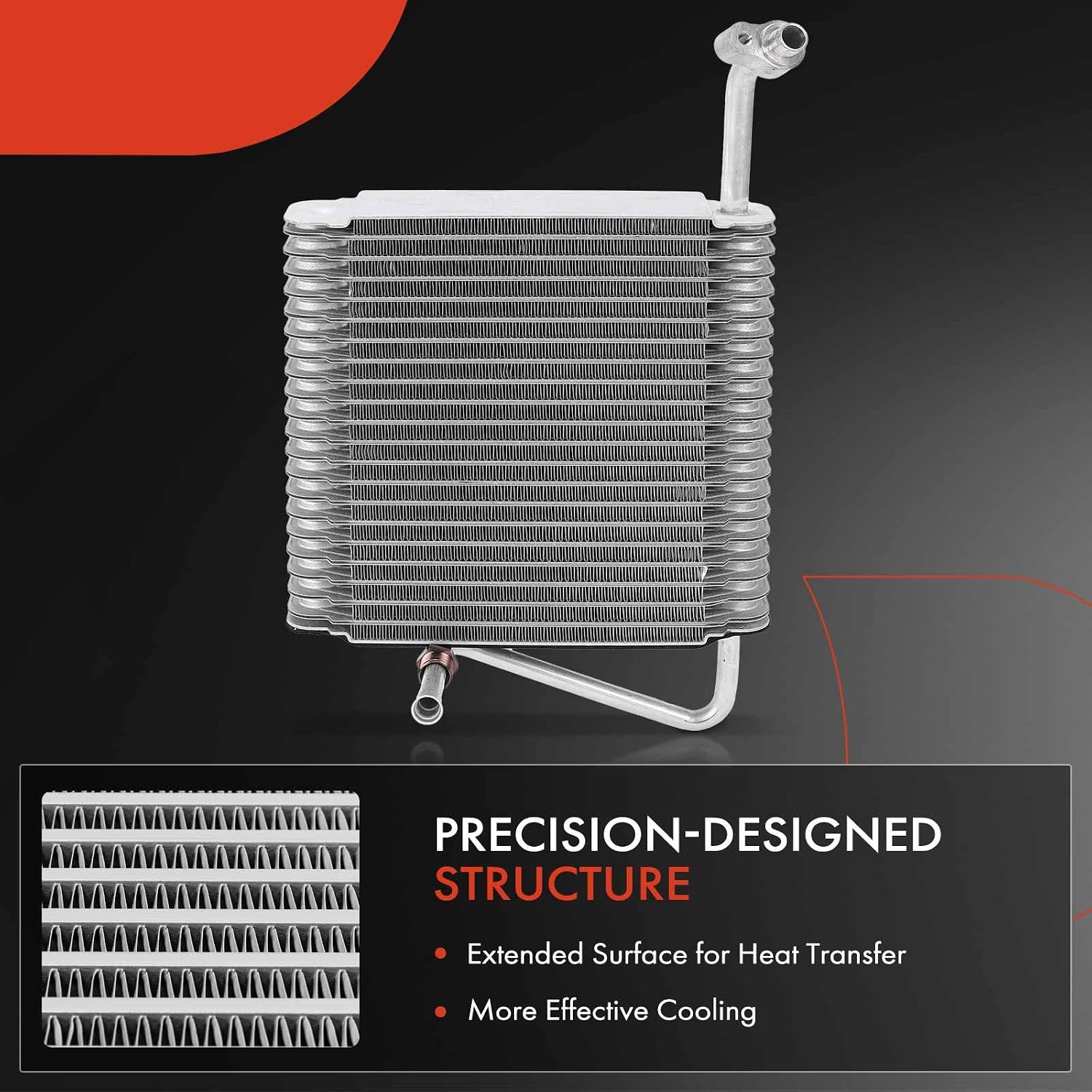 A-Premium Front AC Evaporator Core Compatible with Chevrolet Express 1500/Express 3500/Express 2500/Express 3500 & GMC P3500/Savana 3500/Savana 1500/Savana 2500/Savana 3500