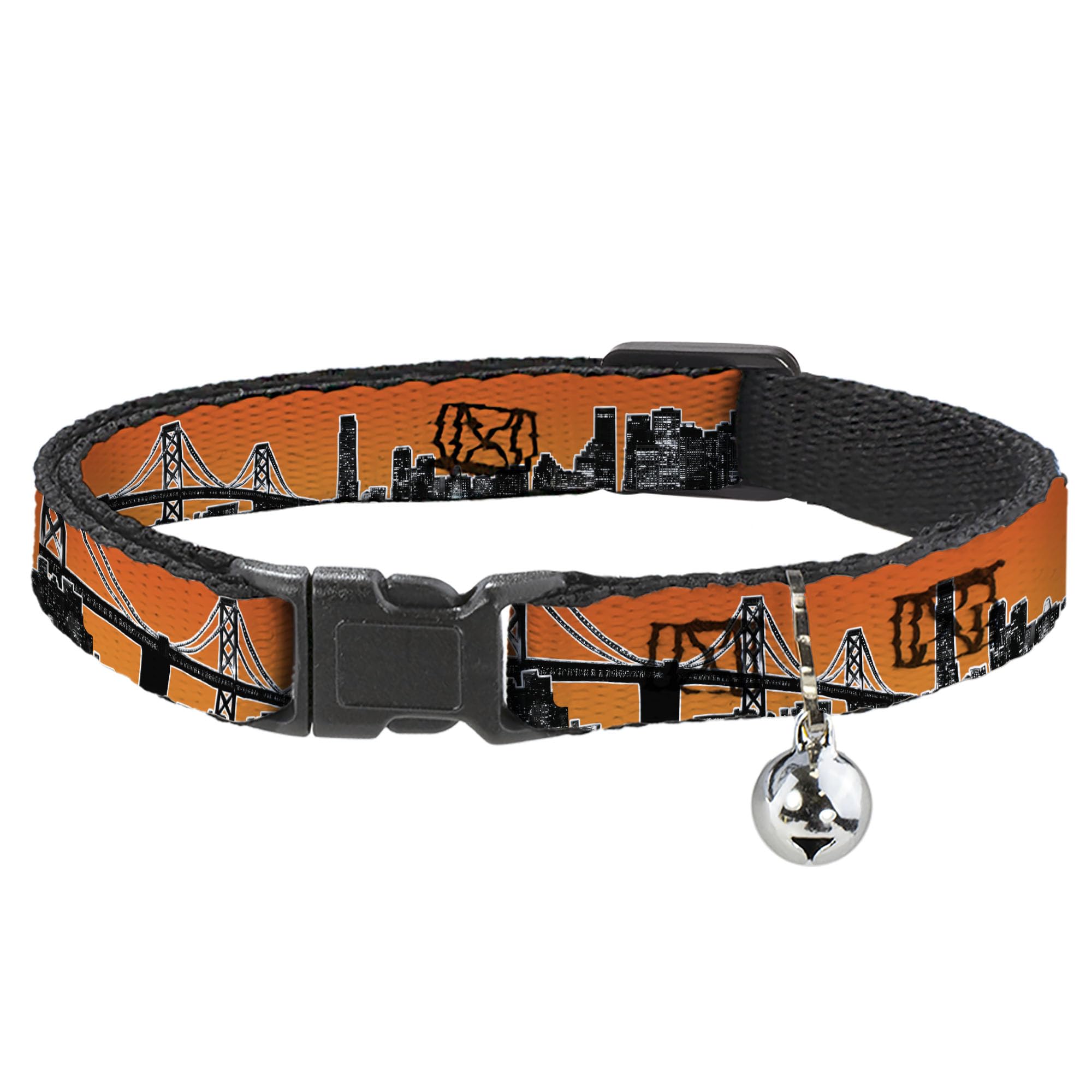 Collar de gato breakaway para explorar la casa con seguridad total