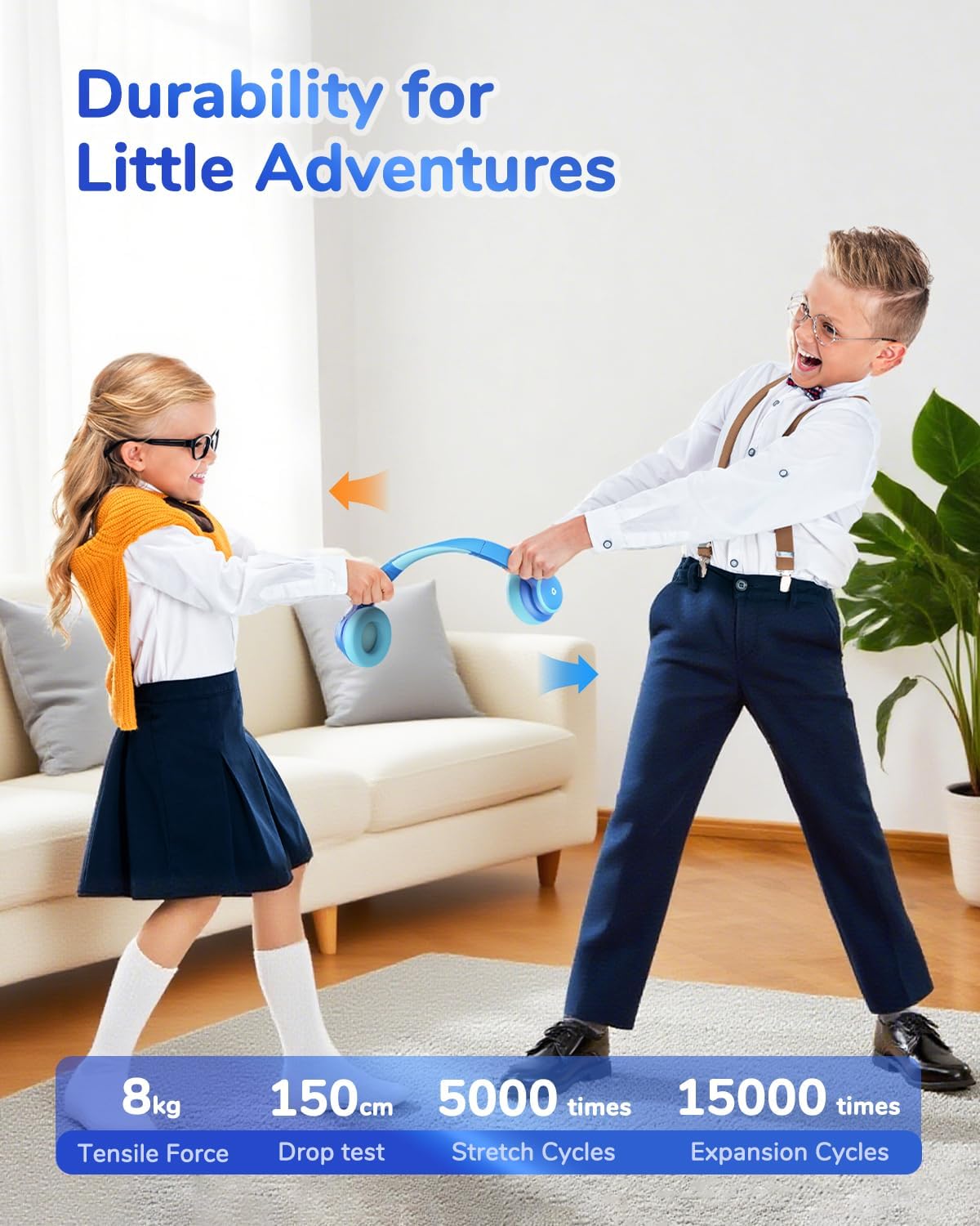 Diagram showing the internal 40mm dynamic driver unit of the iClever BTH26 headphones, emphasizing balanced sound.