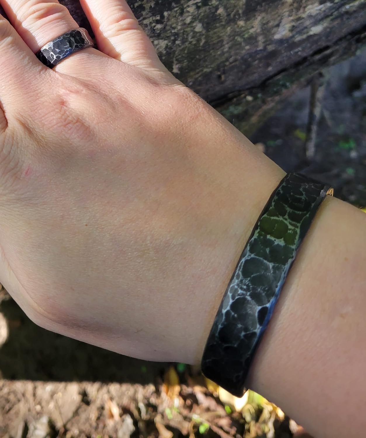 Engraved Iron Cuff, Hand Forged Viking bracelet, Iron 6th and 11th Anniversary, Gift for Her, Gift for Him, Viking Style Jewelry, Hand forged Celtic Bracelet, Minimalist.