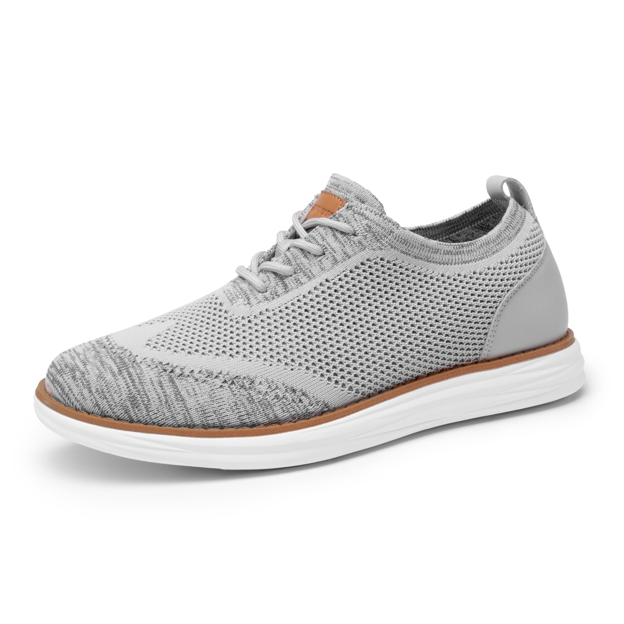 Bruno Marc Mens Knitflex Breeze Mesh Sneakers Oxfords Lace Up