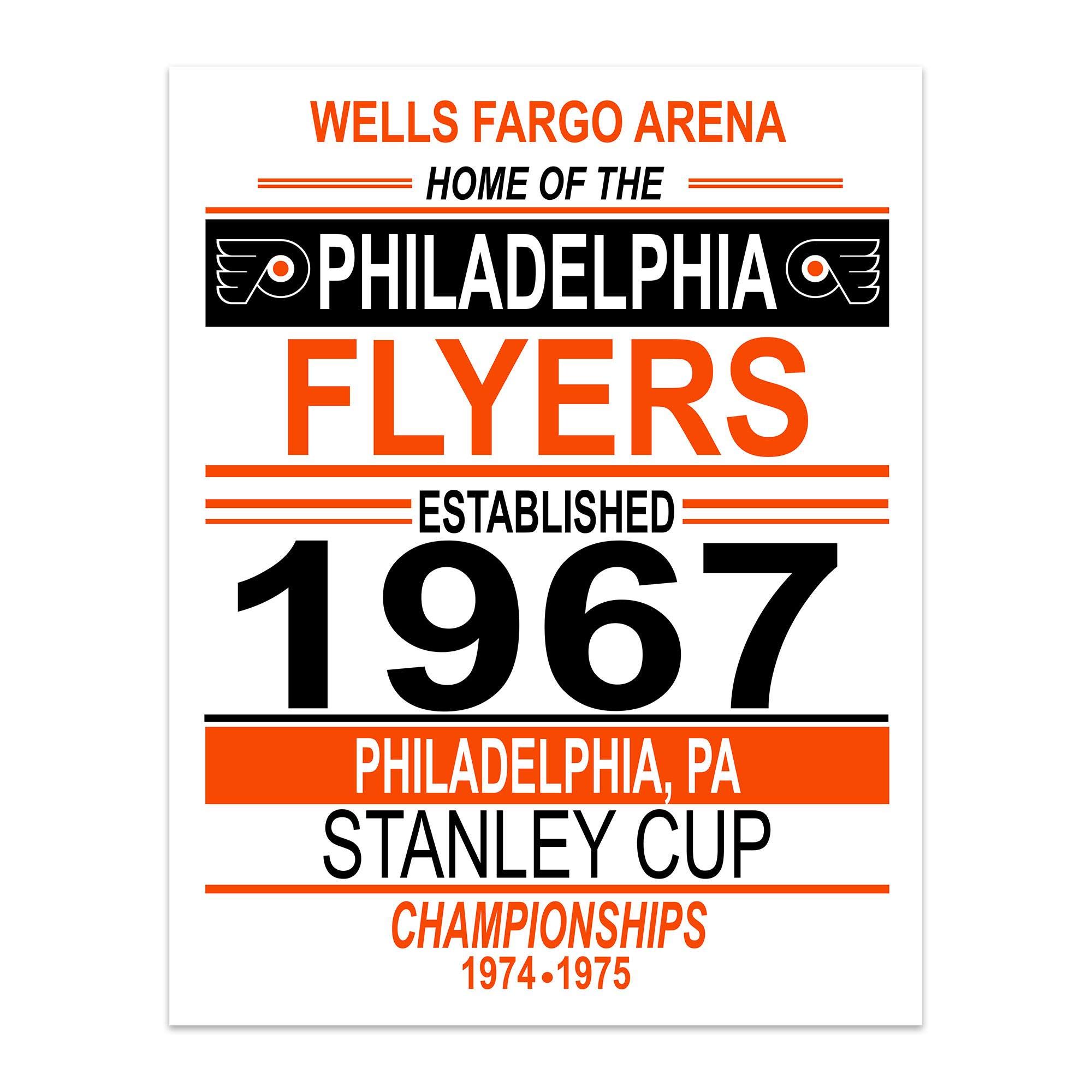 TnT Prints Philadelphia Flyers Posters - 11x14 Print - Memorabilia Fan Art