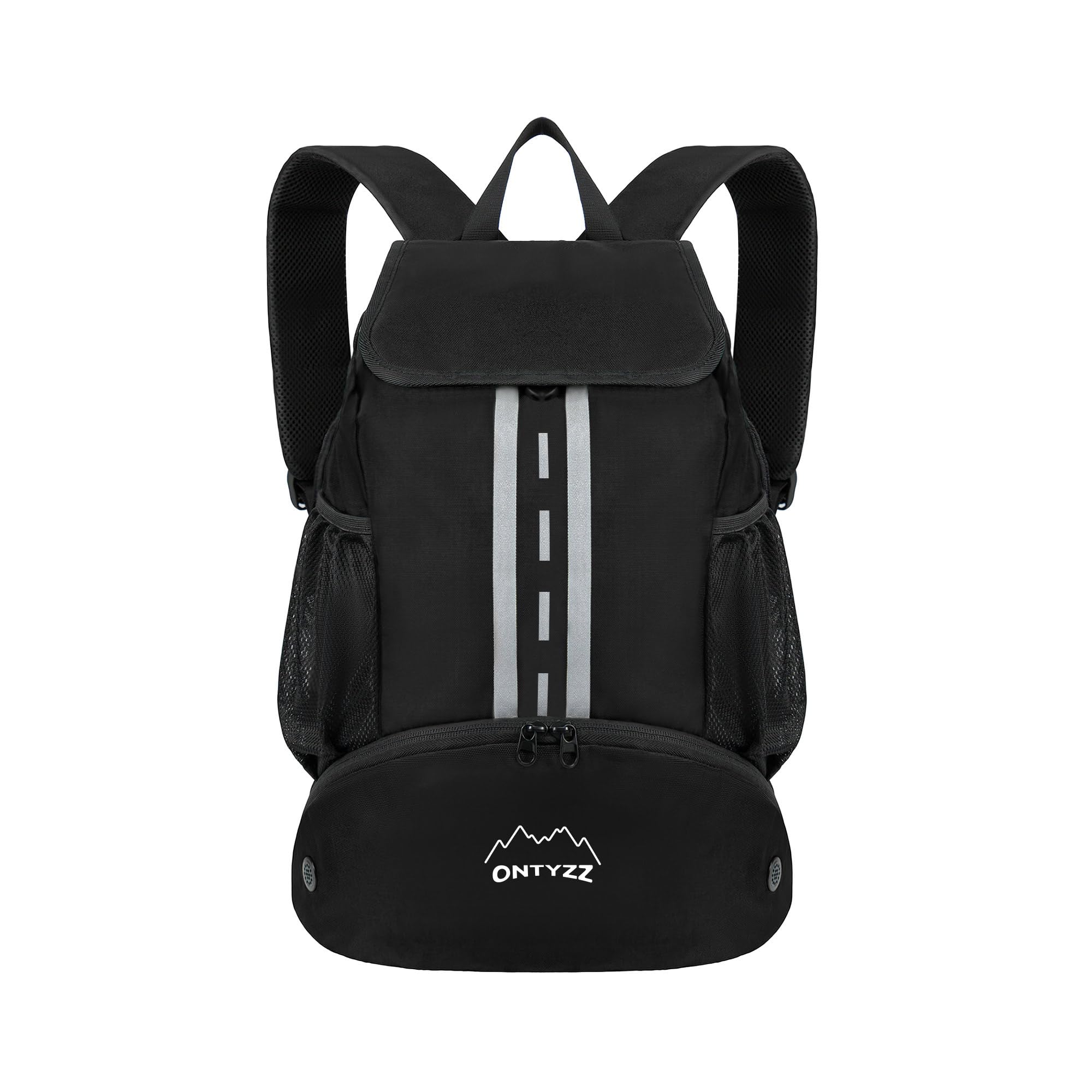 ONTYZZ Sports Backpack with Drawstring Closure Basketball Backpack with Shoe Compartment Swim Beach Bag