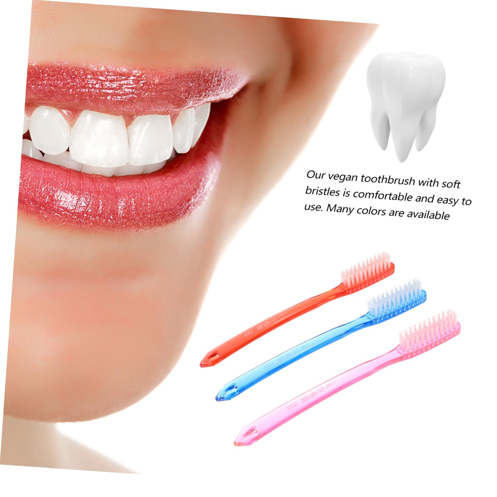 Healeved 132pezzi Spazzolini Denti Adulti Con Setole Dure Pulisci e Sbianca Per Salute Ottimale Dei Denti Casuali Design Ergonomico e Antiscivolo