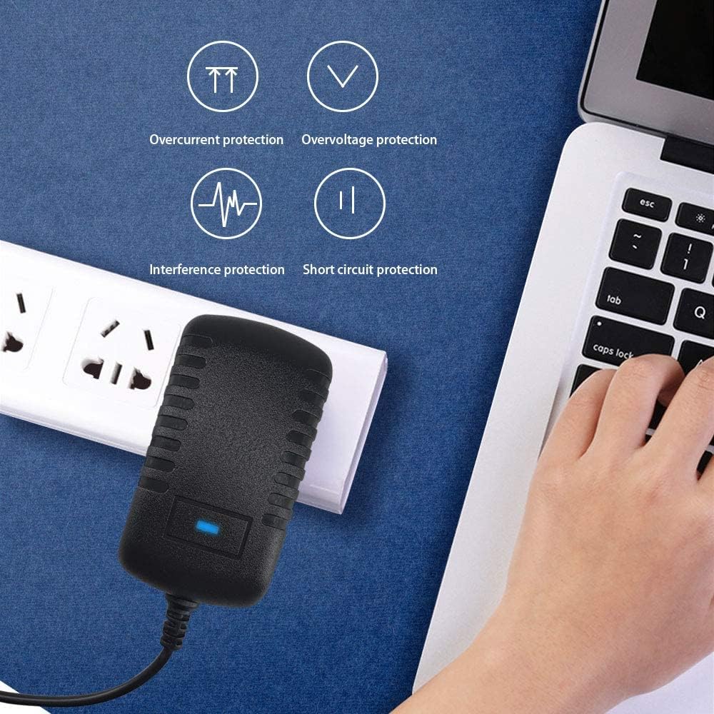 AC Adapter 15V 2A DC Power Supply Charger Input AC 100-240V 50/60Hz to Output DC 15Volt 2Amp 30W Charger Adapter Switching Transformer Converter 15V 2A AC/dc Adapter with 5.5 x 2.5mm Plug