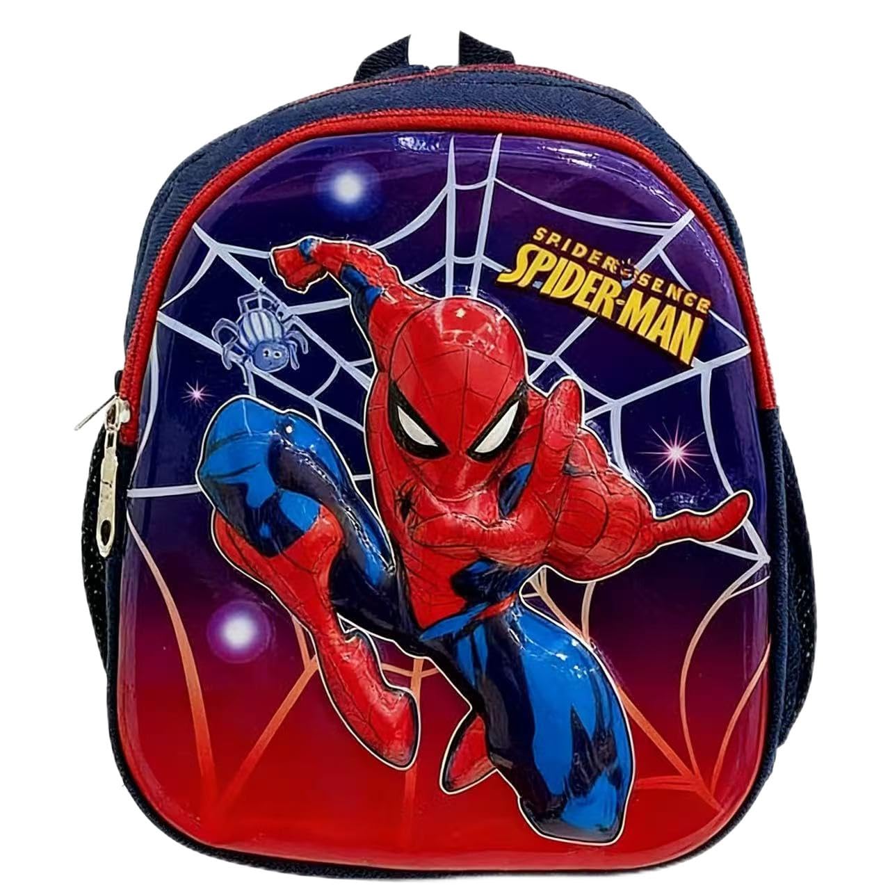 trettitre Cute Cartoon Backpack for Students, Casual Travel Schoolbag for Boys and Girls, School Season Backpack (Spide)