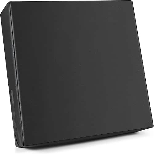 Menkxi 20 x 20 x 5 Inch Leather Memory Foam