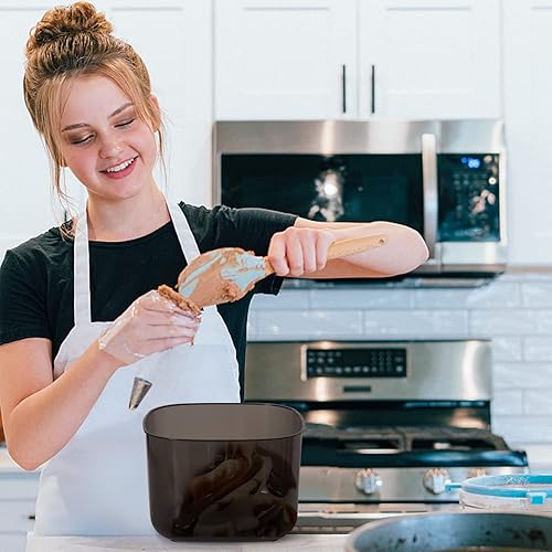 Miniatura 8 de LivLab Dispensador de arroz, contenedor de arroz de 10 libras con taza medidora, contenedor de cereales de alimentos, contenedores para el hogar