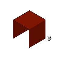 Vista 46 de FixtureDisplays® Seven Riser Combo de 2", 3", 4", 5", 6", 7", 8", cubo de 3 caras, pedestal de plexiglás negro Lucite, accesorios de exhibición