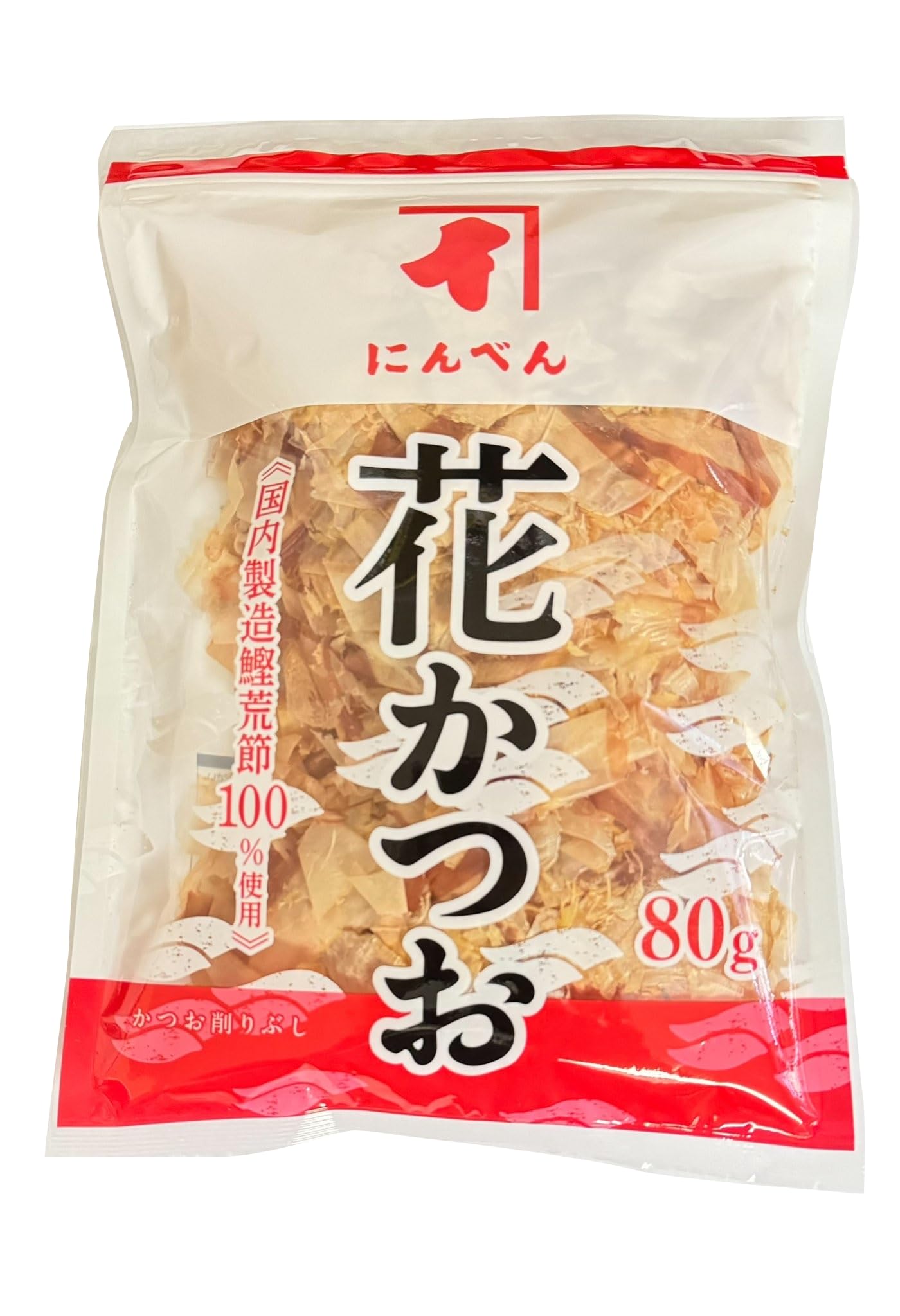 Katsuobushi Copeaux de Bonite Katsuo pour Bouillon Japonais Dashi, 80g, Fabriqué au Japon
