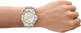 Fossil Men's Watch, Garrett Multifunction Stainless Steel Watch for Men