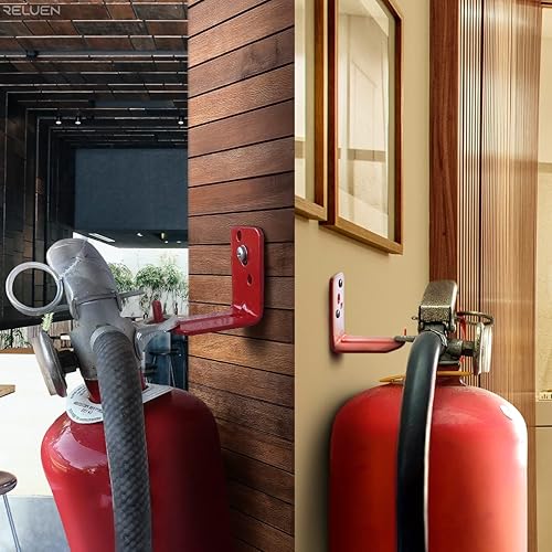 Miniatura 5 de Soporte de pared para extintor de incendios, soporte de pared para extintor de incendios, soporte de montaje y soportes para extintor de incendios,