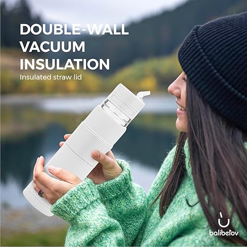 Miniatura 3 de BALIBETOV - Nuevo - Automatiza de Acero Inoxidable - Termo, Mate Cup y Bombilla todo en uno - No es necesario recargar cada vez que quieras beber